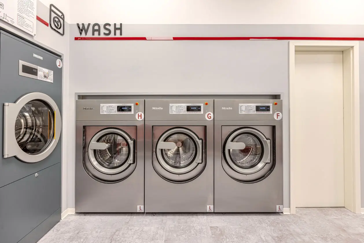 Miele Waschmaschinen im Bloomest SB-Waschsalon