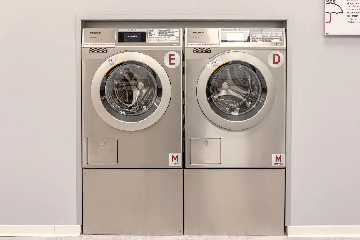 Miele Großraum-Waschmaschine im Bloomest Waschsalon Garbsen