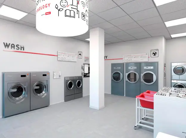 Freie Miele-Waschmaschinen im Bloomest Waschsalon Walsrode